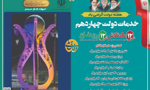 بهرهبرداری از ۶ پروژه عمرانی در سرآسیاب با اعتبار ۱۰۴ میلیارد ریال در هفته دولت صورت میگیرد بهرهبرداری از ۶ پروژه عمرانی در سرآسیاب با اعتبار ۱۰۴ میلیارد ریال در هفته دولت صورت میگیرد