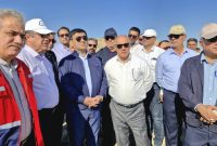 بازدید مدیرعامل شرکت ملی مناطق نفت‌خیز جنوب از پروژه‌های جمع‌آوری گازهای مشعل و نم‌زدایی در شرکت آغاجاری