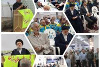 تجلیل از رزمندگان، جانبازان و اقشار خدمت‌گزار در بهبهان توسط هیئت طلایه‌داران راه شهیدان