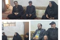 سفر مشاور مدیرعامل بانک دی و هیئت بنیاد شهید به خرمشهر و آبادان با همراهی سردار کربلایی حسین کرم‌نسب برای بررسی مشکلات خانواده‌های معظم شهدا
