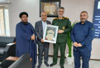 قدردانی فرمانده سپاه ناحیه امیدیه از مدیرعامل نفت و گاز آغاجاری؛ ایستادگی صنعت نفت در خط مقدم تولید ملی